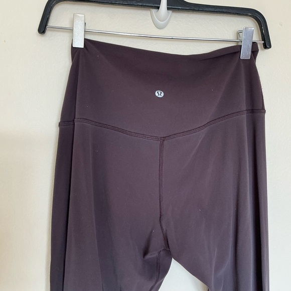 Lululemon brown align Leggings size 10 - Picture 1 of 5